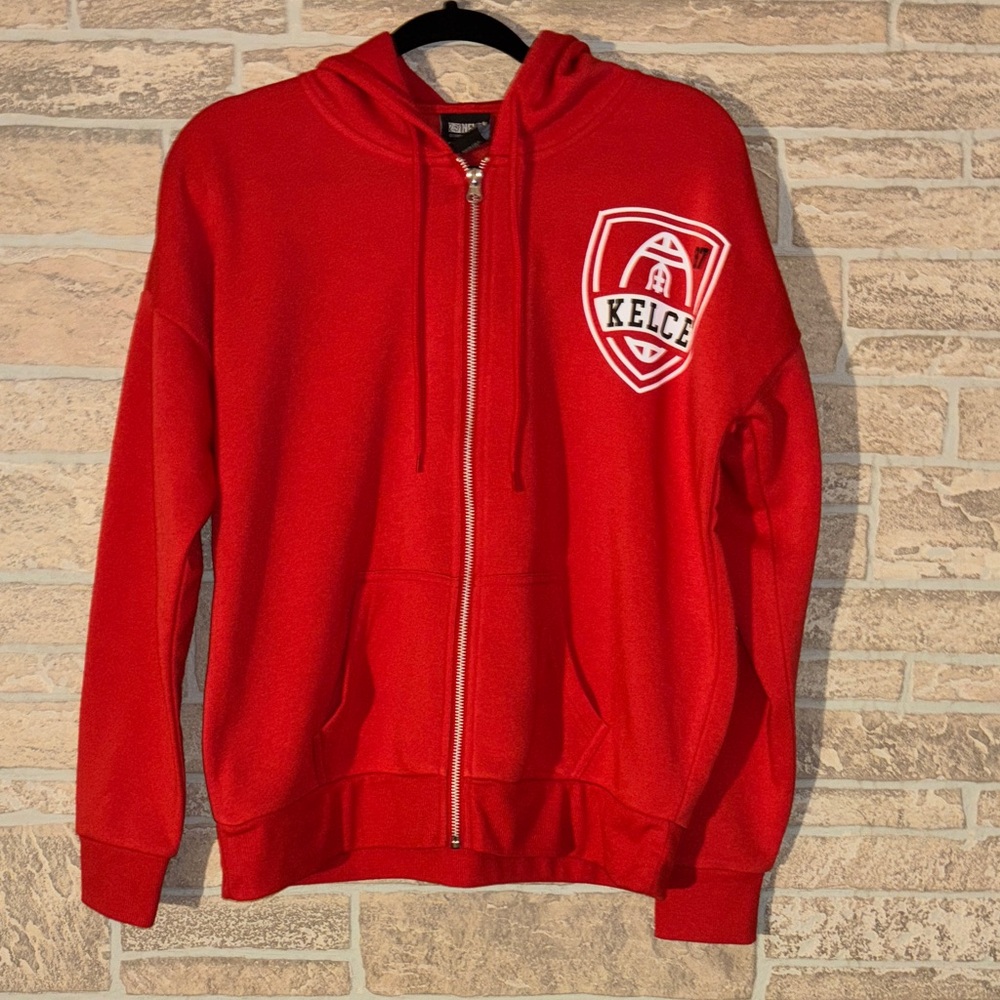 Viral Travis Kelce zip up hoodie